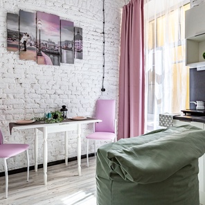 5- Двухуровневые апартаменты с видом во двор