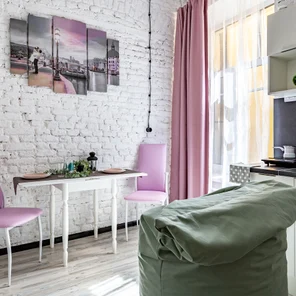 5- Двухуровневые апартаменты с видом во двор